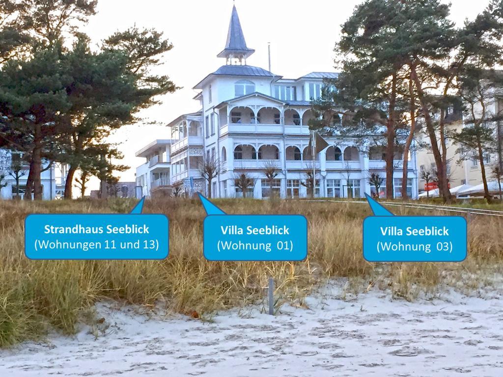 Villa Seeblick Ostseebad Binz Exterior foto